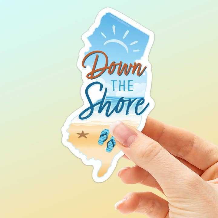 Sentinel Supply - Wholesale Sticker - Down the Shore NJ Sticker - New Jersey Shore Decals