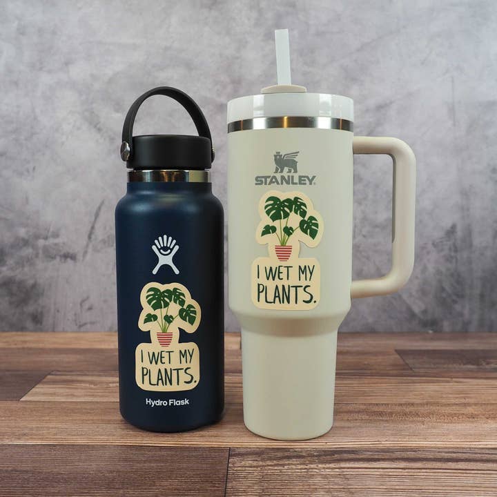 Sentinel Supply - Wholesale Sticker - I Wet My Plants Funny Houseplant Sticker