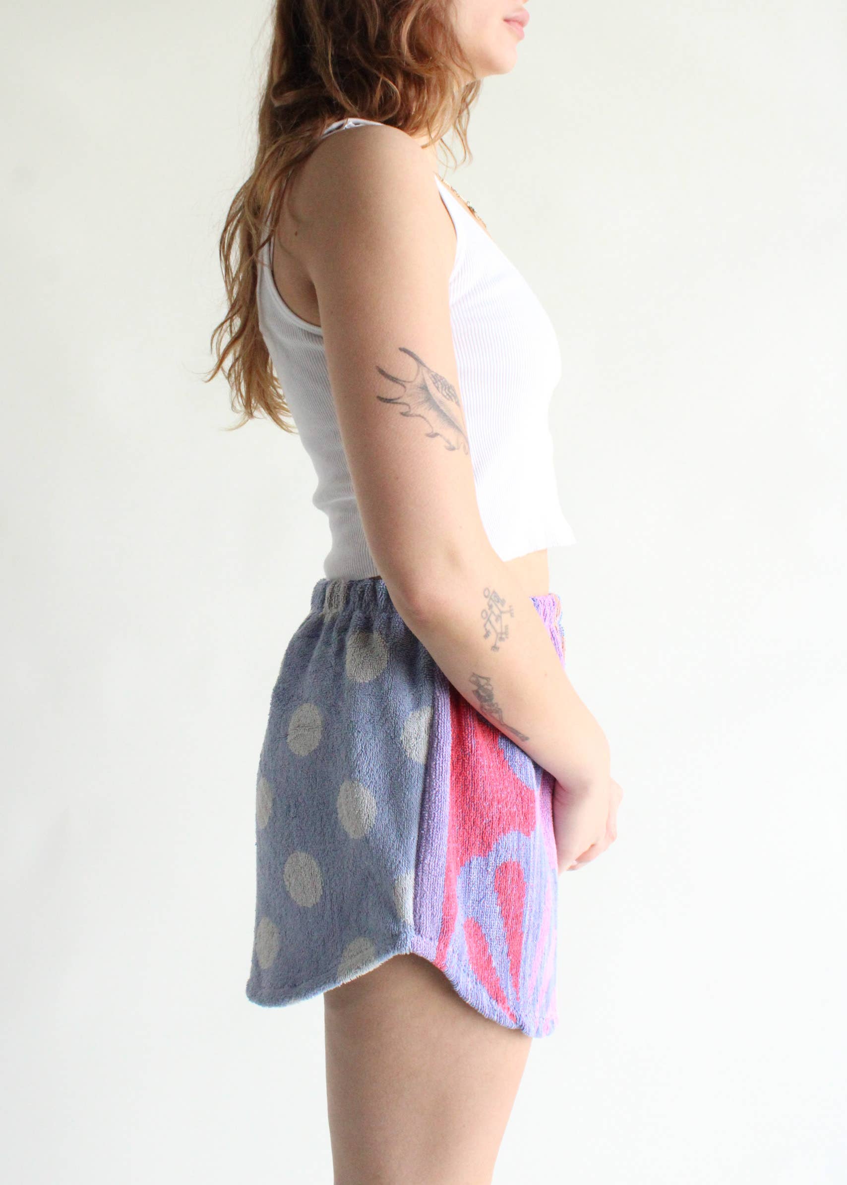 American Recycled Clothing - Wholesale Shorts - Women's - Dolphin Terry Short Bundle10