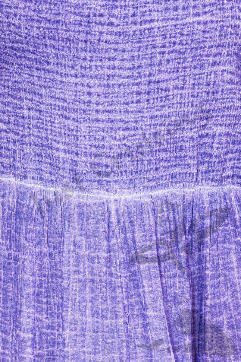 JUST CRUISING - India Casual Designs - Vendita all'ingrosso Vestito - Donna - Abito lungo in doppia garza di cotone con gonna a balze.4