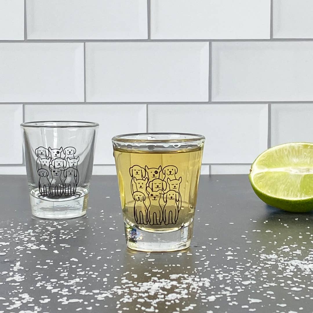 Counter Couture - Wholesale Shot Glass - Dog Shot Glass | 1.75 oz - Dishwasher Safe3