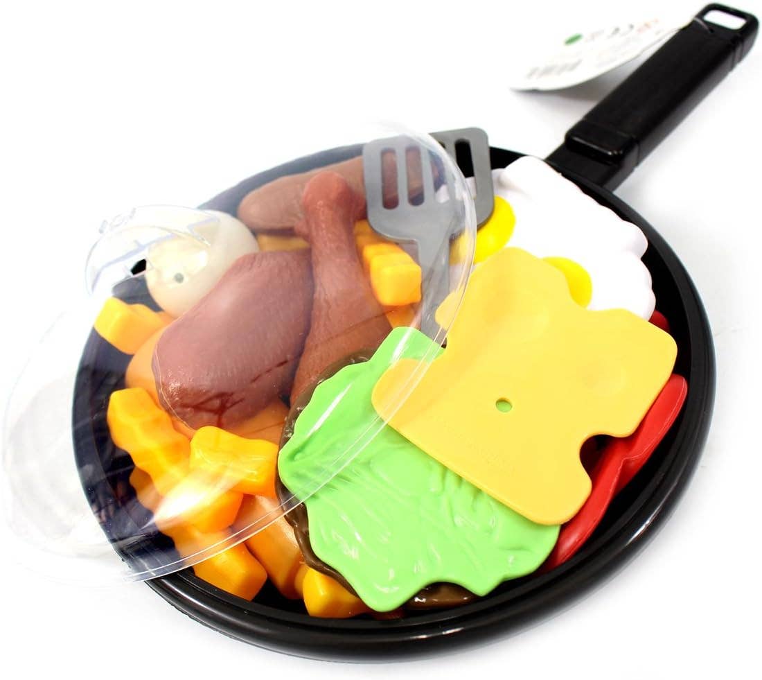 AZ Trading & Import (Toys, RC Toys & More) - Wholesale Toy Set - Kids - Fast Food Cooking Pan 25 Piece Kitchen Play Food Set2