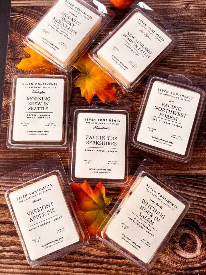 Fall Scented Soy Wax Melt - Fall Wax Tarts 2oz for wholesale by Seven Continents