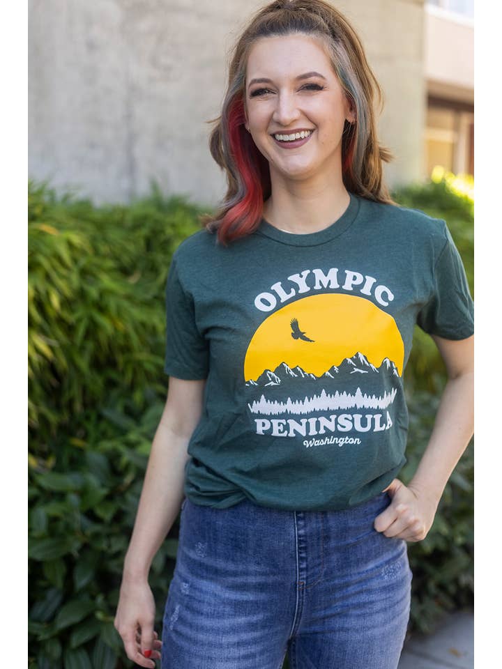 Viaduct - Vente T-shirt sérigraphié – unisexe - T-shirt Old School Olympic Peninsula1
