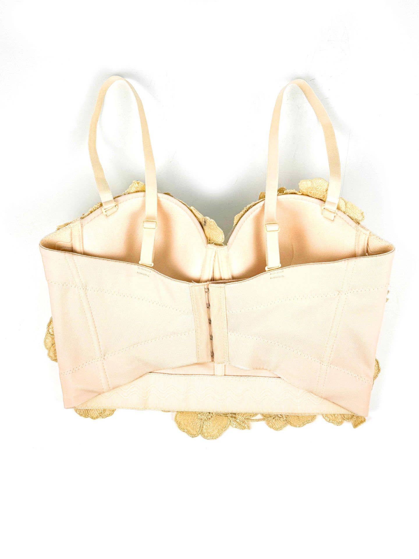 Productseeker – Großhandel Korsett – Damen – 29Y Dreidimensionales Florales Diamant-Trägertop mit Hosenträger14