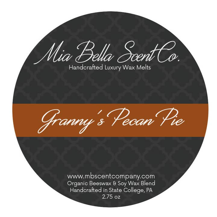 Cire fondue à la tarte aux noix de pécan Granny's pour la vente par Mia Bella Scent Company
