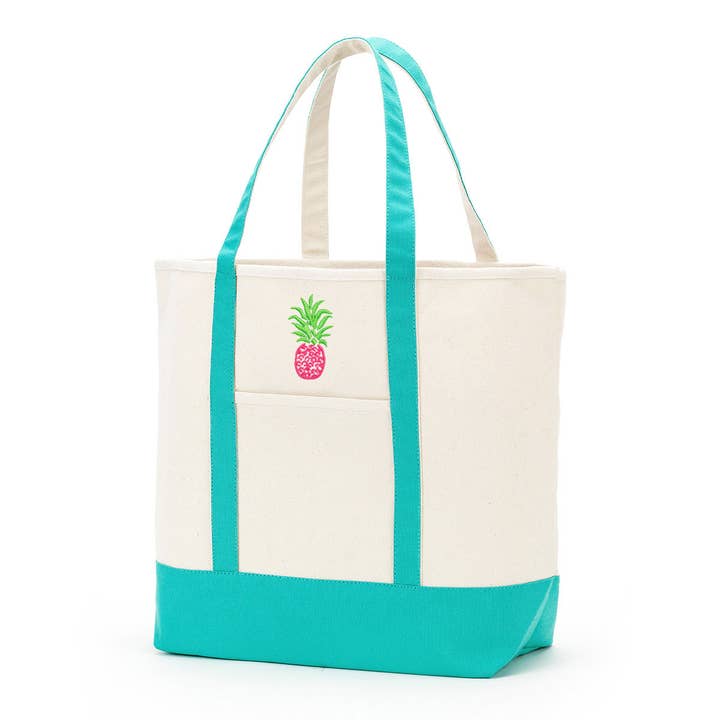 Viv&Lou - Wholesale Tote Bag - Women's - Pineapple Everyday Tote