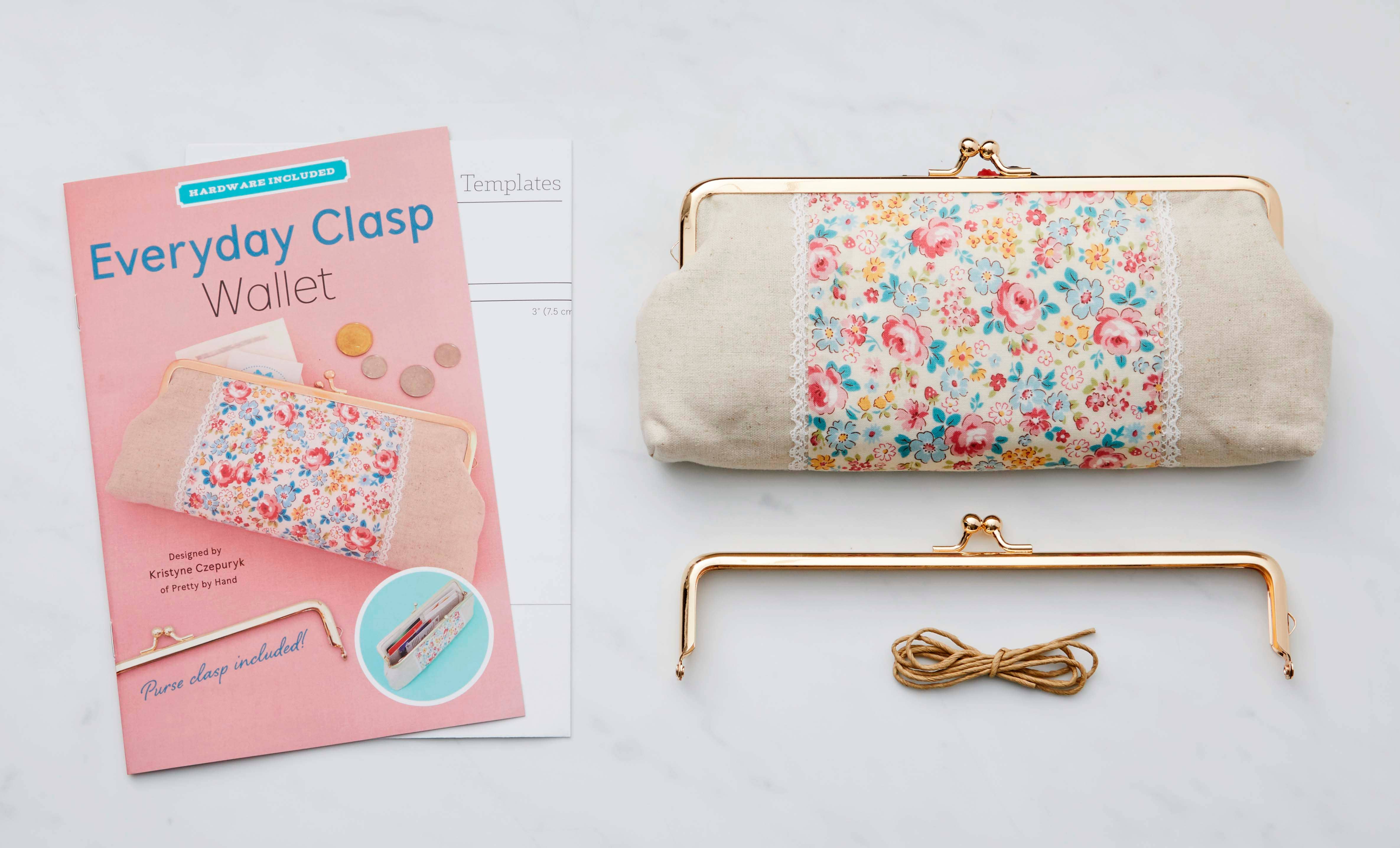 Zakka Workshop – Carteira - Mulher por atacado – Carteira de fecho todos os dias (#ZW2637)5