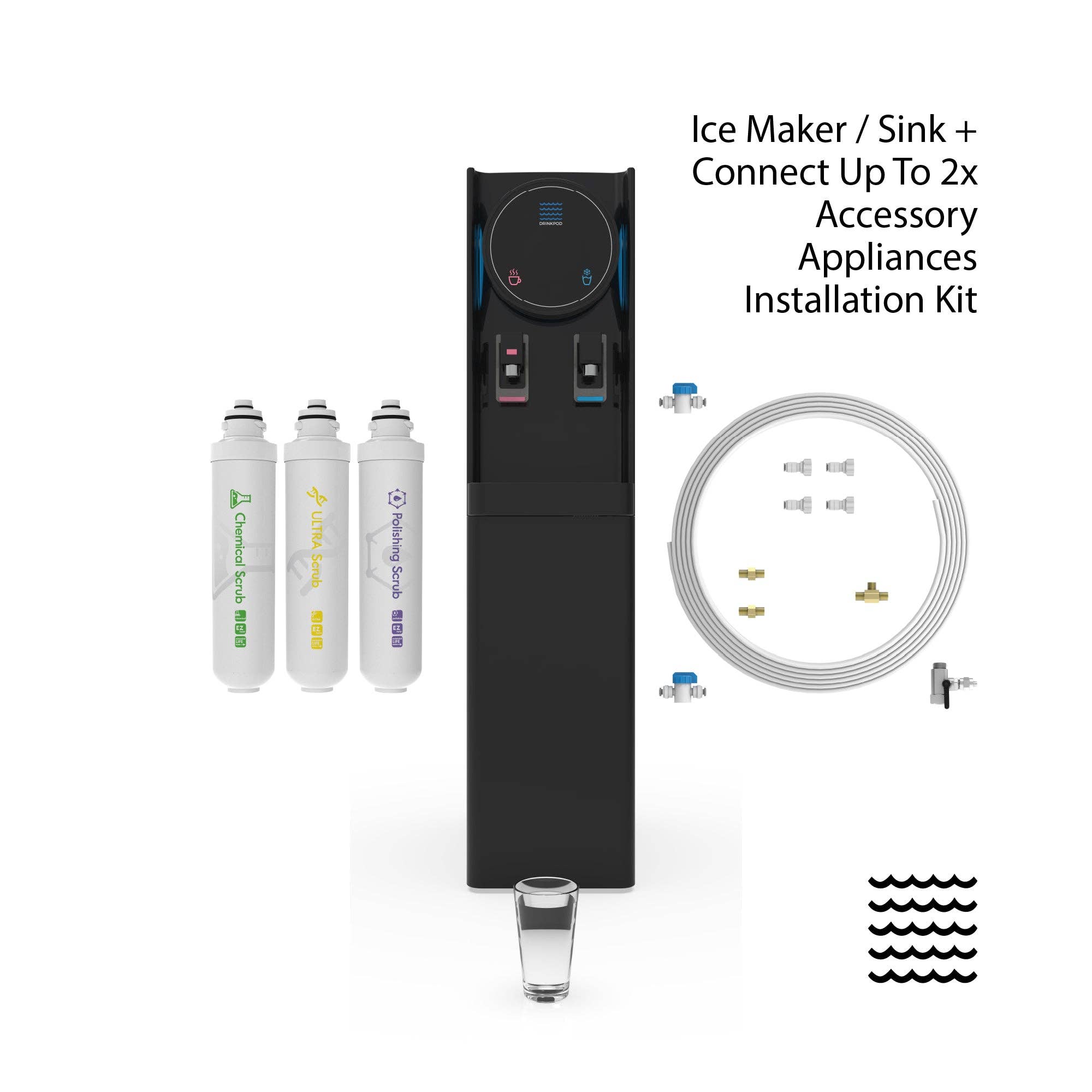 DRINKPOD LLC – Großhandel Küchengeräte – Drinkpod 6 Pro Series – Flaschenloser Wasserspender mit Kühlung und Reinigung22