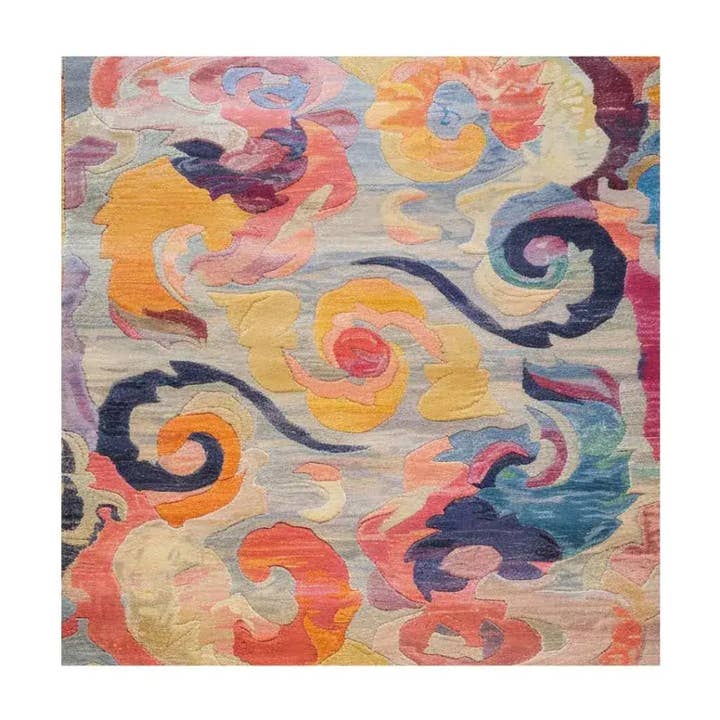 Vivid Whirlwind Hand Tufted Rug for wholesale by Maia Homes