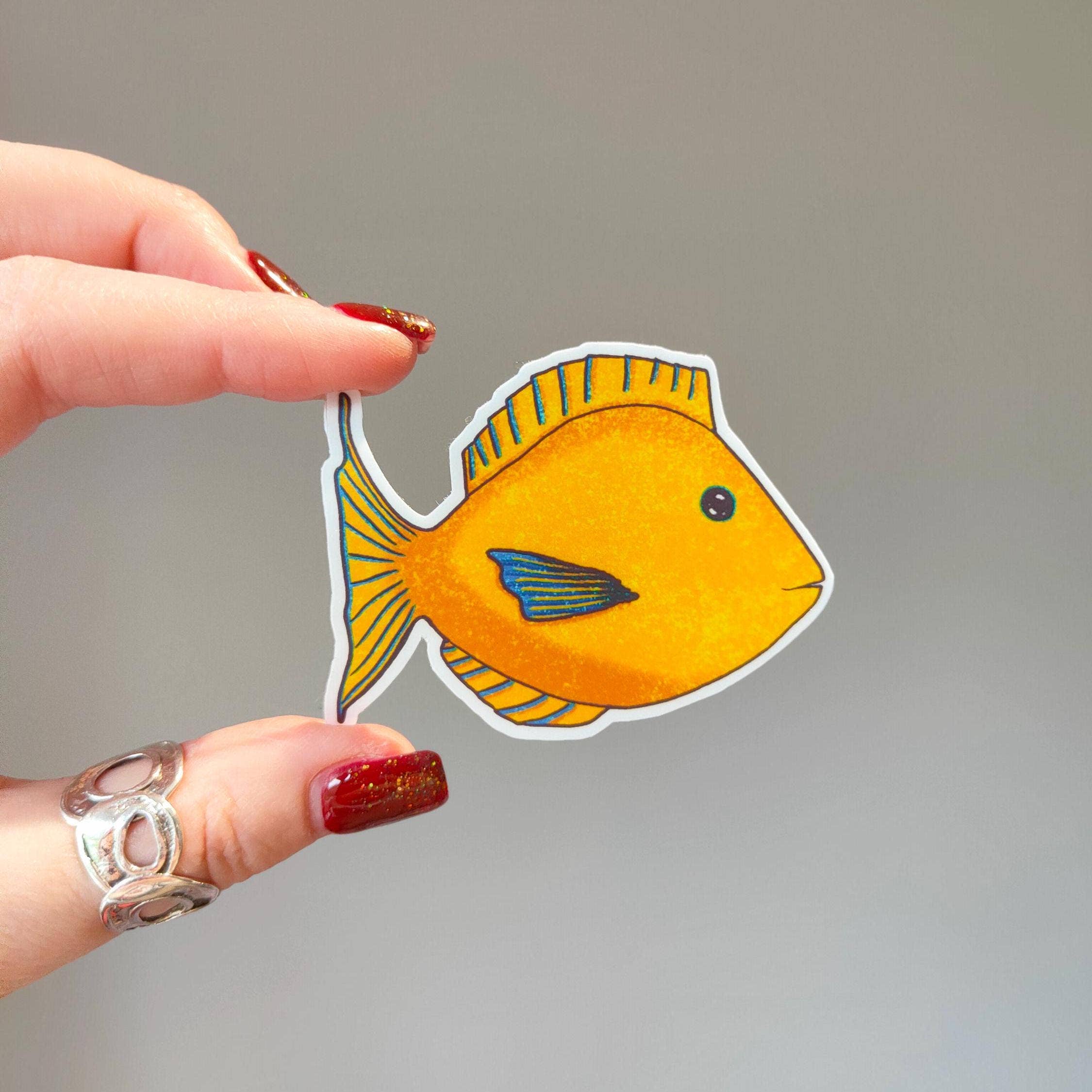 Lou Blakey – wholesale Sticker – Vinyl Fish Sticker Set3