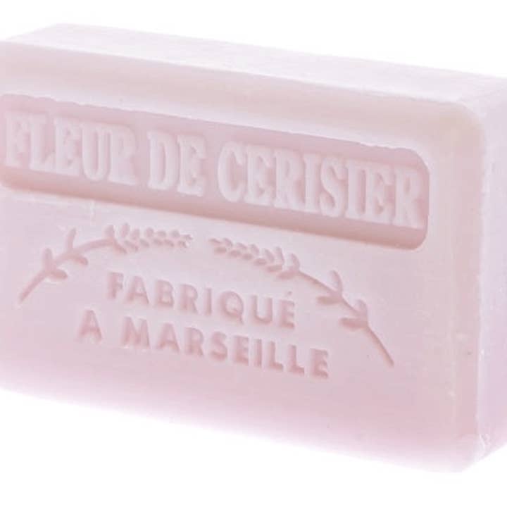 French Soap Wholesale - Vendita all'ingrosso Saponette - 125g Sapone francese all'ingrosso di fiori di ciliegio2