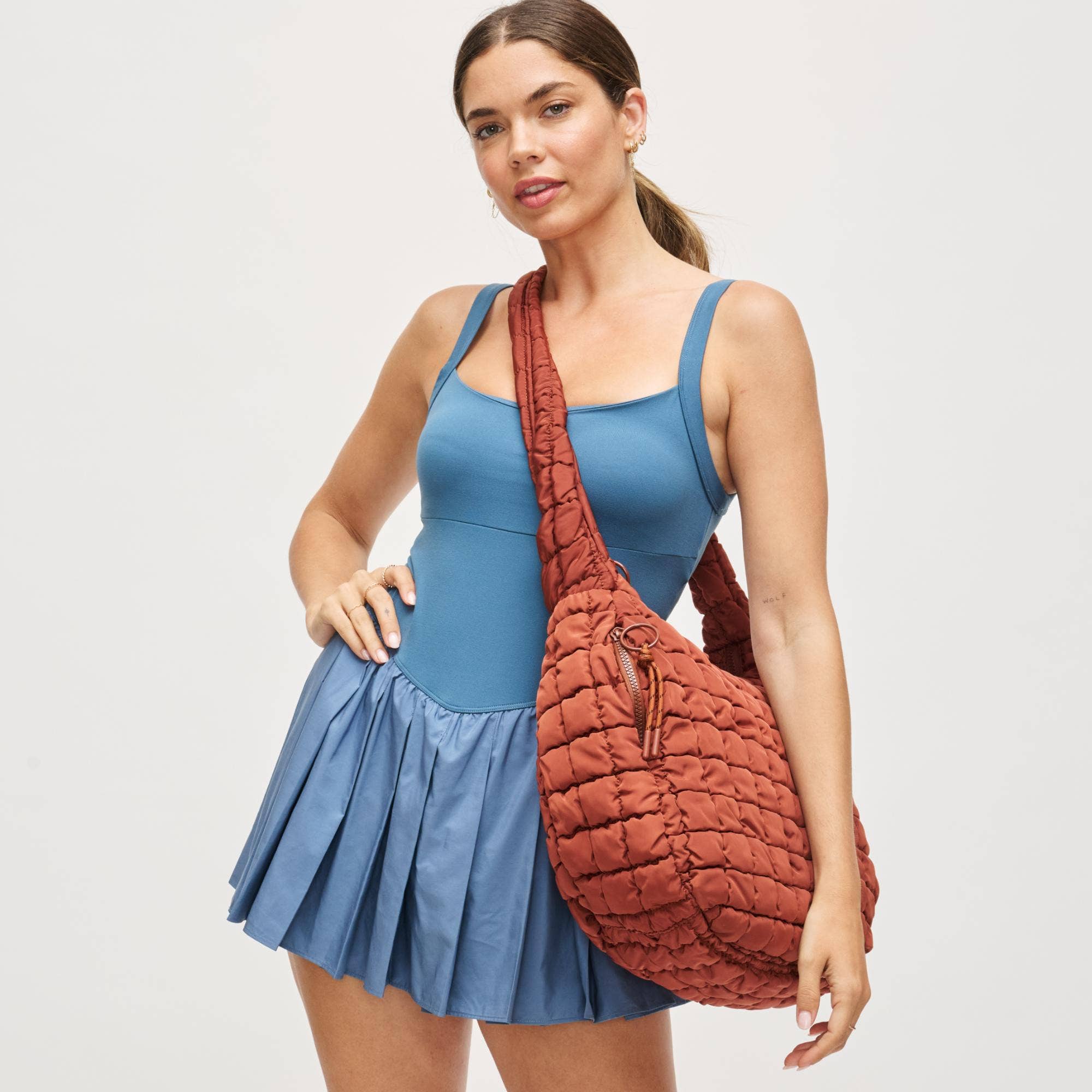 Urban Expressions - Wholesale Shoulder Bag - Women's - Tamsin Quilted Puffer Hobo22