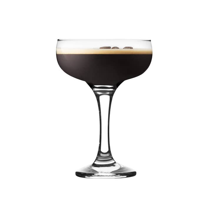 Rinkit Ltd - Wholesale Cocktail/Liquor Glass - 235ml Misket Espresso Martini Glass - By LAV5