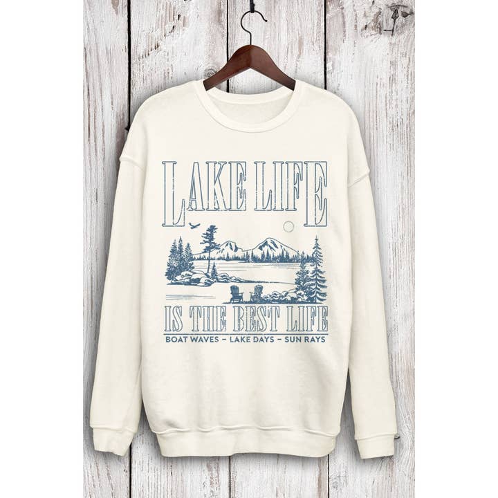 LAKE LIFE MINERAL SWEATSHIRTS for wholesale by HRTandLUV