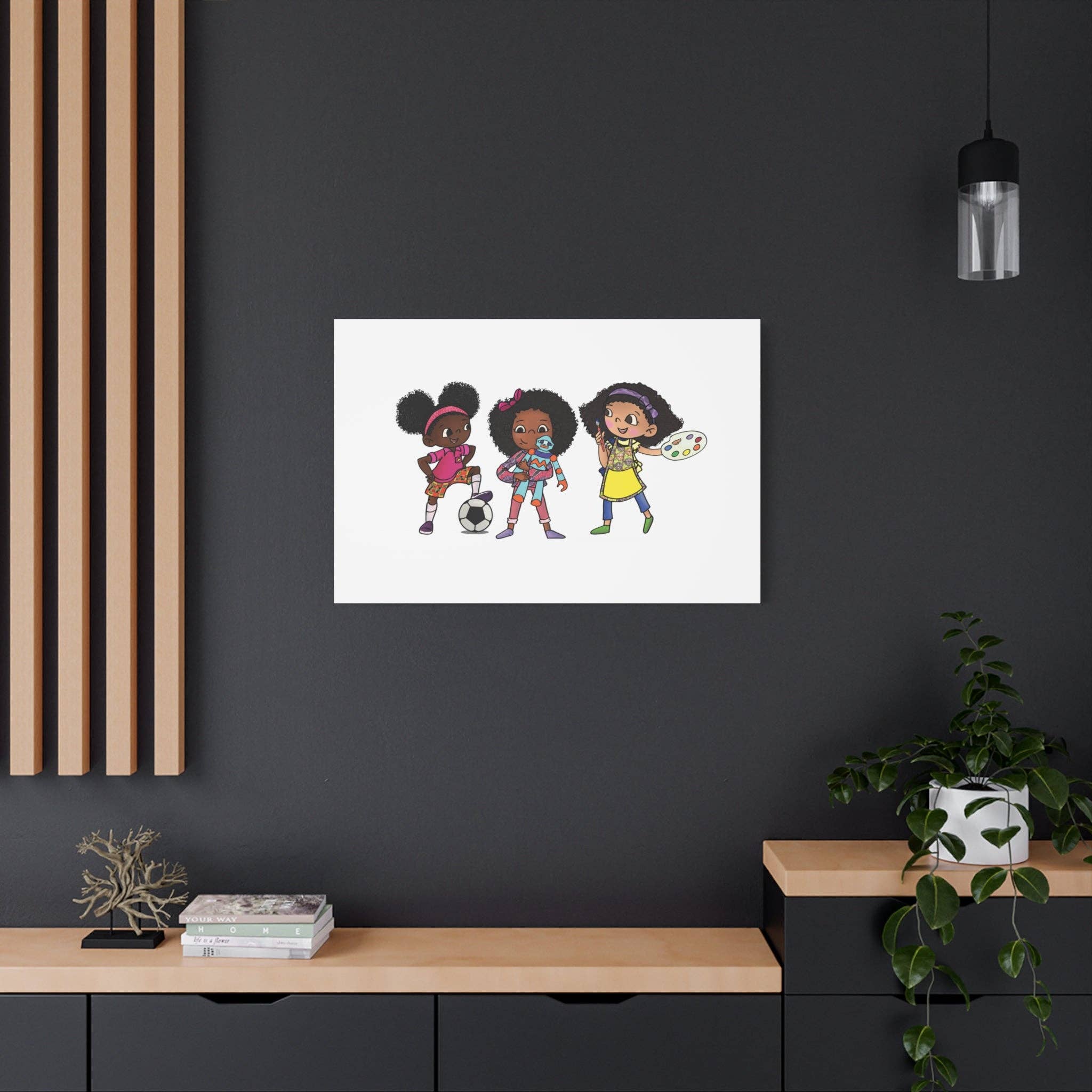 Ikuzi Dolls - Wholesale Art Print - Kids & Baby - Kids' Canvas Wall Art - Playful Characters for Creative Spaces107