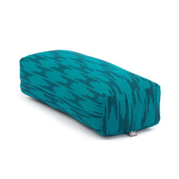 Bodynova – Großhandel Yogablöcke/-unterlagen – Yoga BOLSTER Salamba ETHNO Ikat