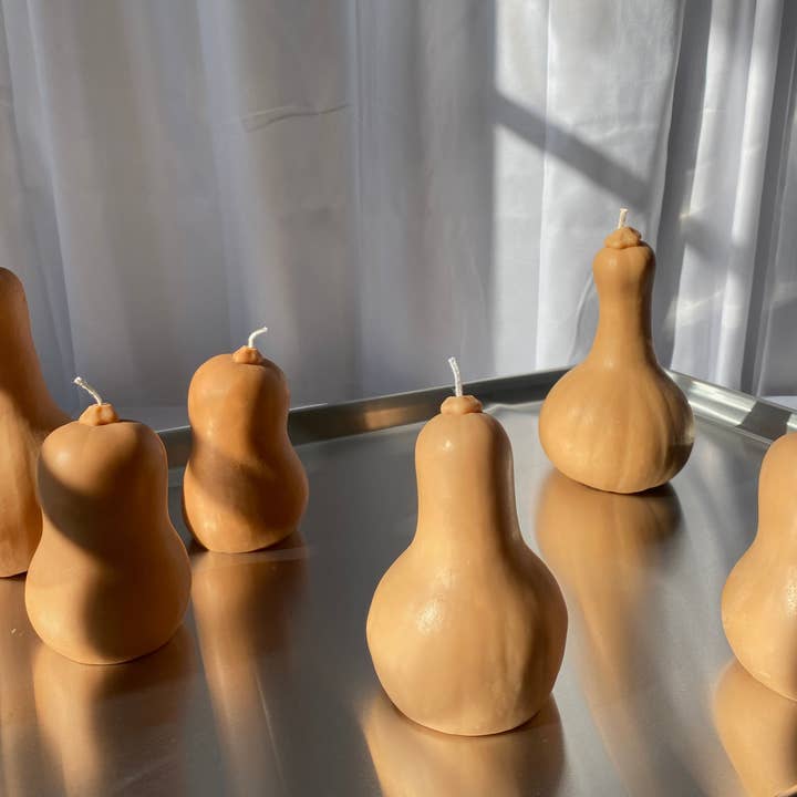 Butternut Small Squash Candle for wholesale on Faire4