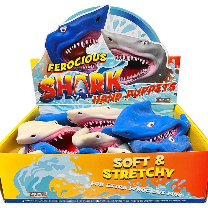 Streamline - Wholesale Puppet - Kids & Baby - Ferocious Shark Hand Puppet