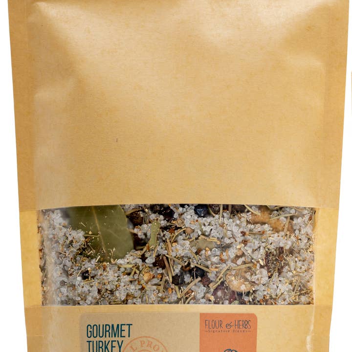 Flour & Herbs - Wholesale Dried Spice Mix - Turkey Brine with Herbs and Sea Salt
