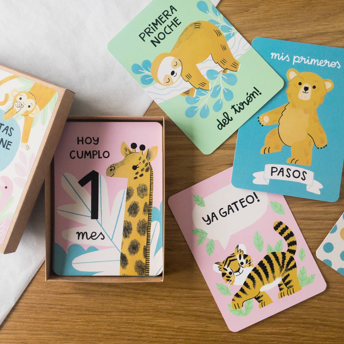 Natàlia Juan Abelló - Wholesale Milestone Art/Keepsake - Kids & Baby - Targetas Milestone para Bebés (Spanish)3