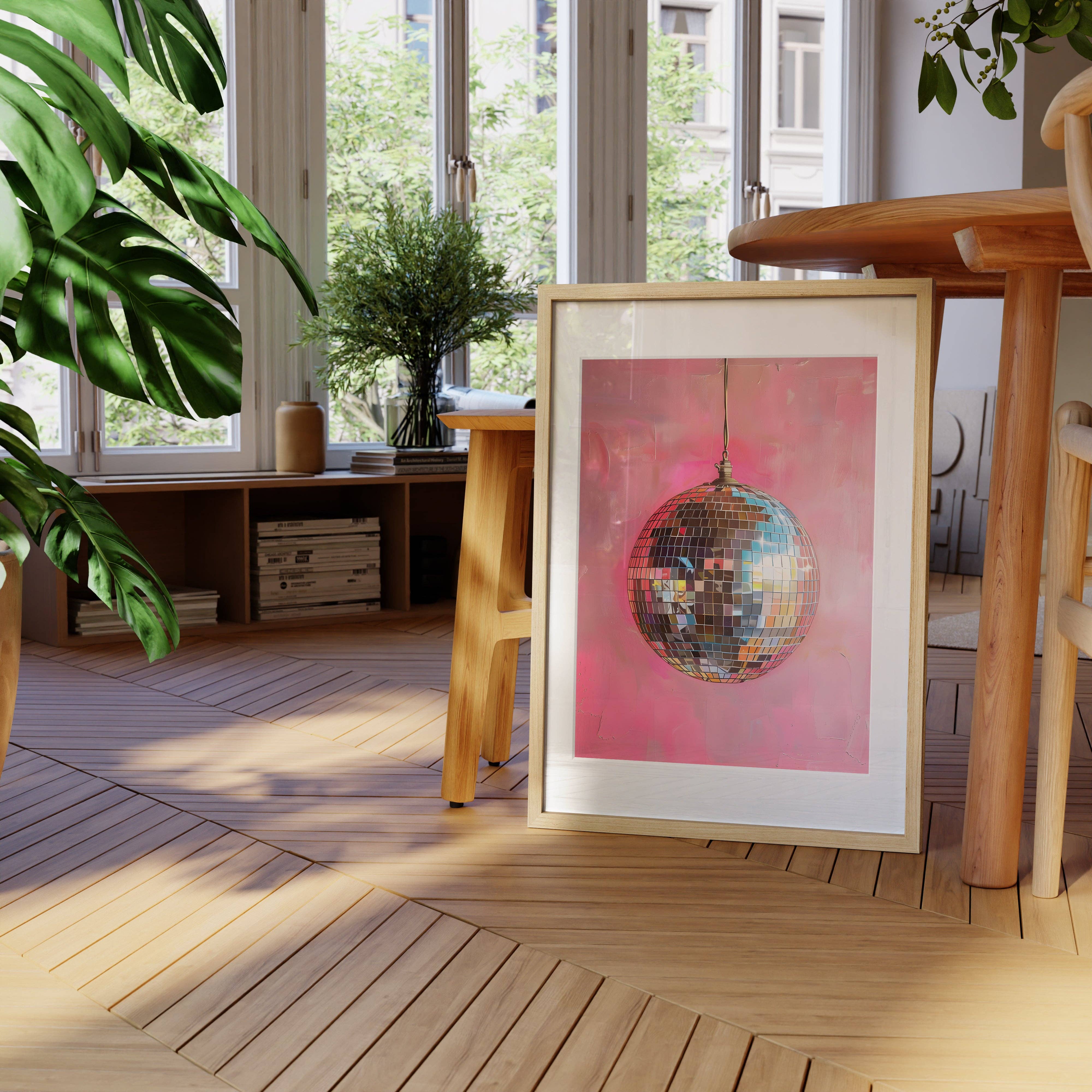 Haus and Hues - Wholesale Art Print - Disco Ball1