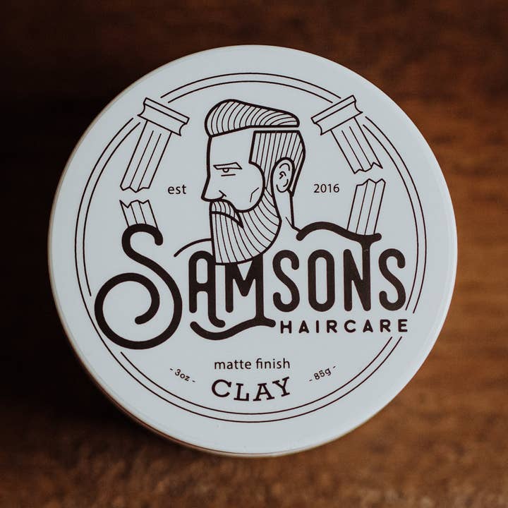Samson’s Haircare - Wholesale Hair Pomade - Men's - Matte Clay Pomade0