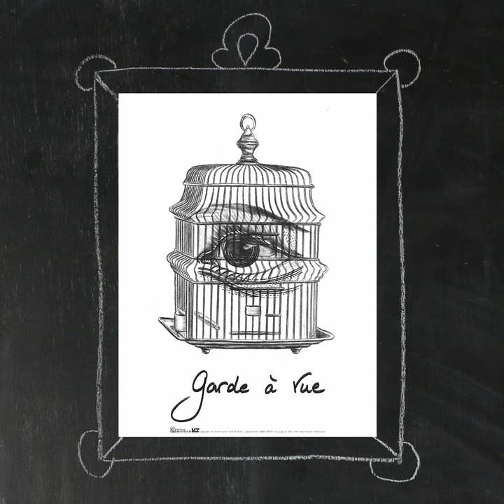 Poster 30x40 Custody for wholesale by Editions MaT