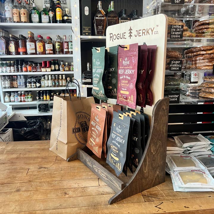 Rogue Jerky Co. - Wholesale Retailer Display - Food & Drink - Rogue Jerky Countertop Display4