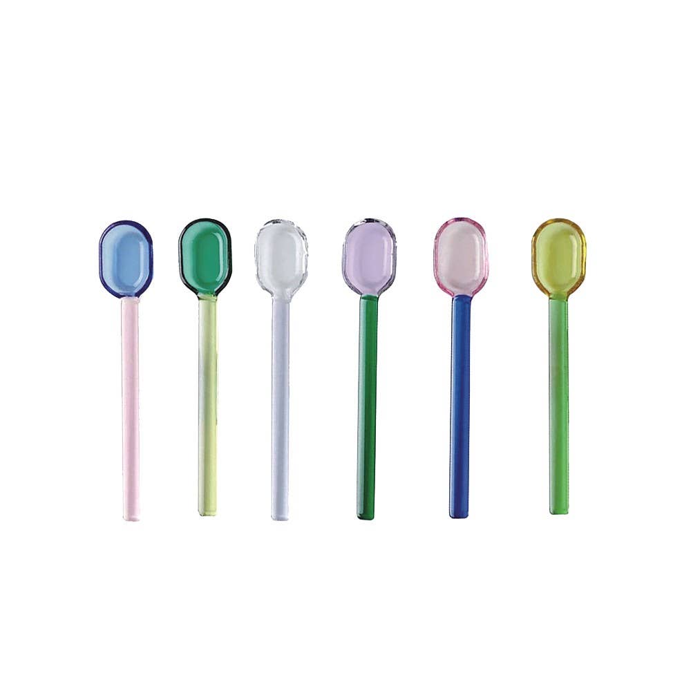 AULICA - Wholesale Table Spoon (Cutlery) - Multicolored teaspoons - set of 63