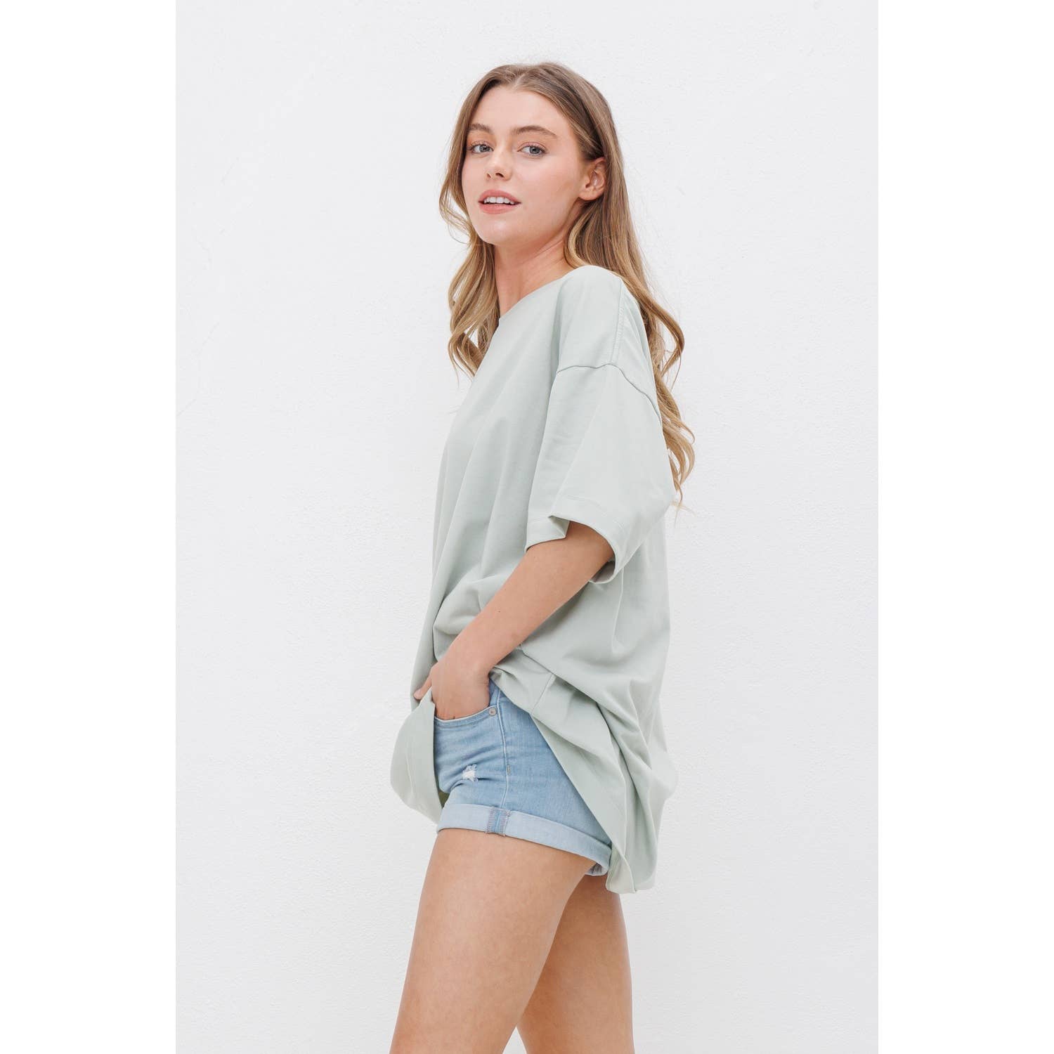 Sweet Generis - Wholesale Knit top – Women's - OVERSIZE KNIT TEE SHIRT12