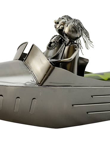 Bottle Holder - 18" Speed Boat for wholesale by Three Star IM/EX Inc.