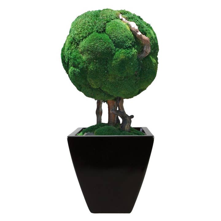 Boule de mousse topiaire unique 30" pour la vente par Forever Green Art