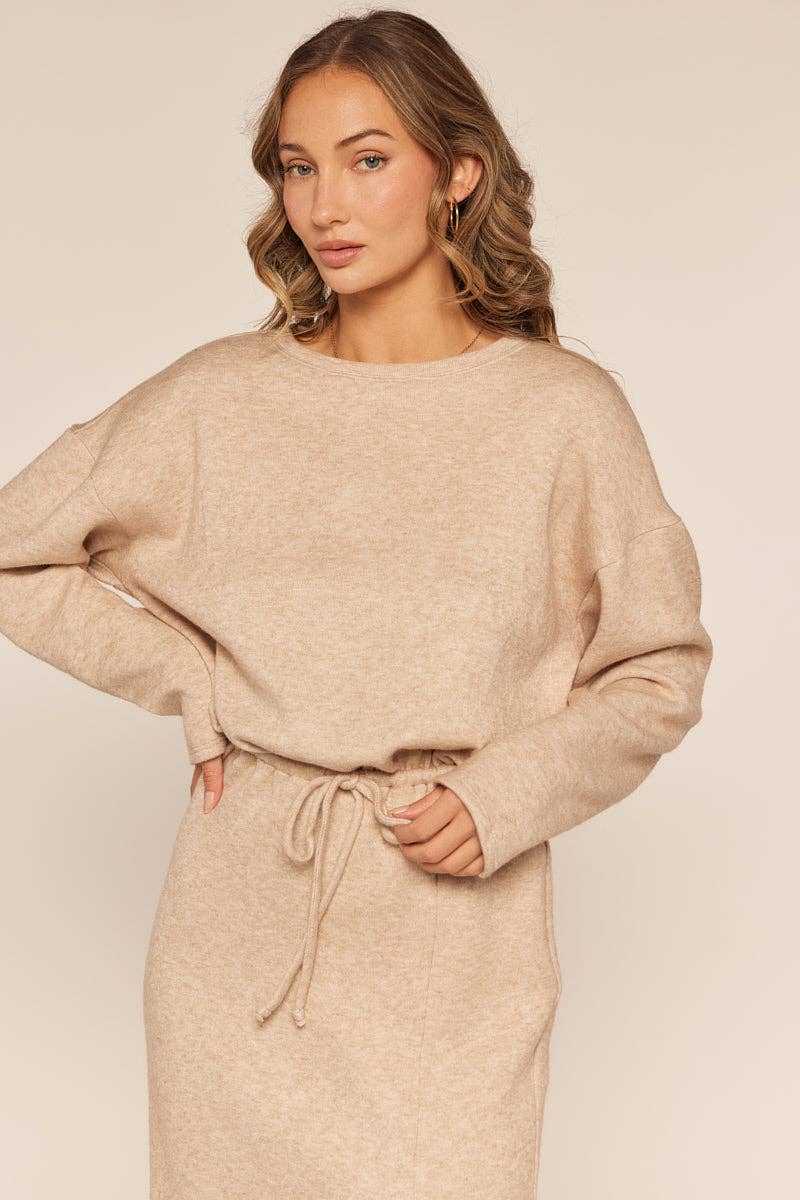 Oatmeal Terri Dress for wholesale on Faire1