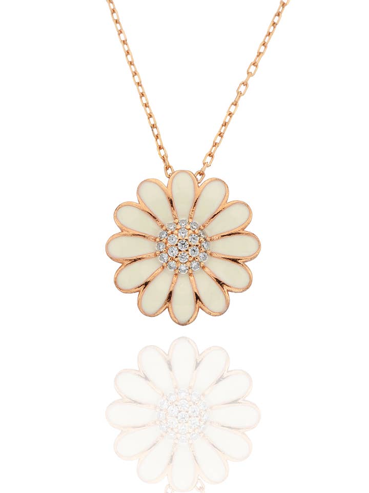 Daisy Halsband för wholesale av Minval Jewelry