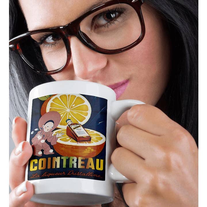 3dRose - Wholesale Coffee Mug - 3dRose, Vintage Cointreau La Liqueur Cristalline Advertising Poster, Mug9
