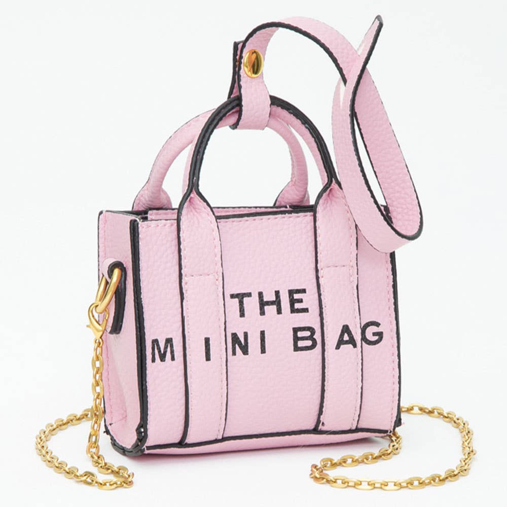 Sensibling Corp. - Wholesale Crossbodytas - Dames - DE MINI TAS Boodschap Puntige Imitatie Leren Tas Hanger / Mini Tas / Schoudertas12