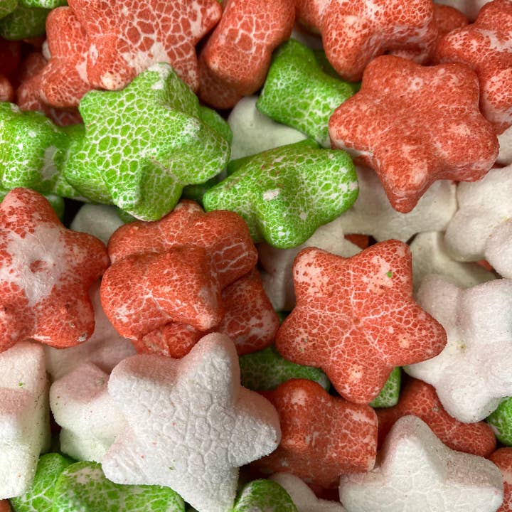 Marshmallow Stars 3 Pieces - Gluten-Free, Dairy-Free for wholesale by Freeze Dried Sweets