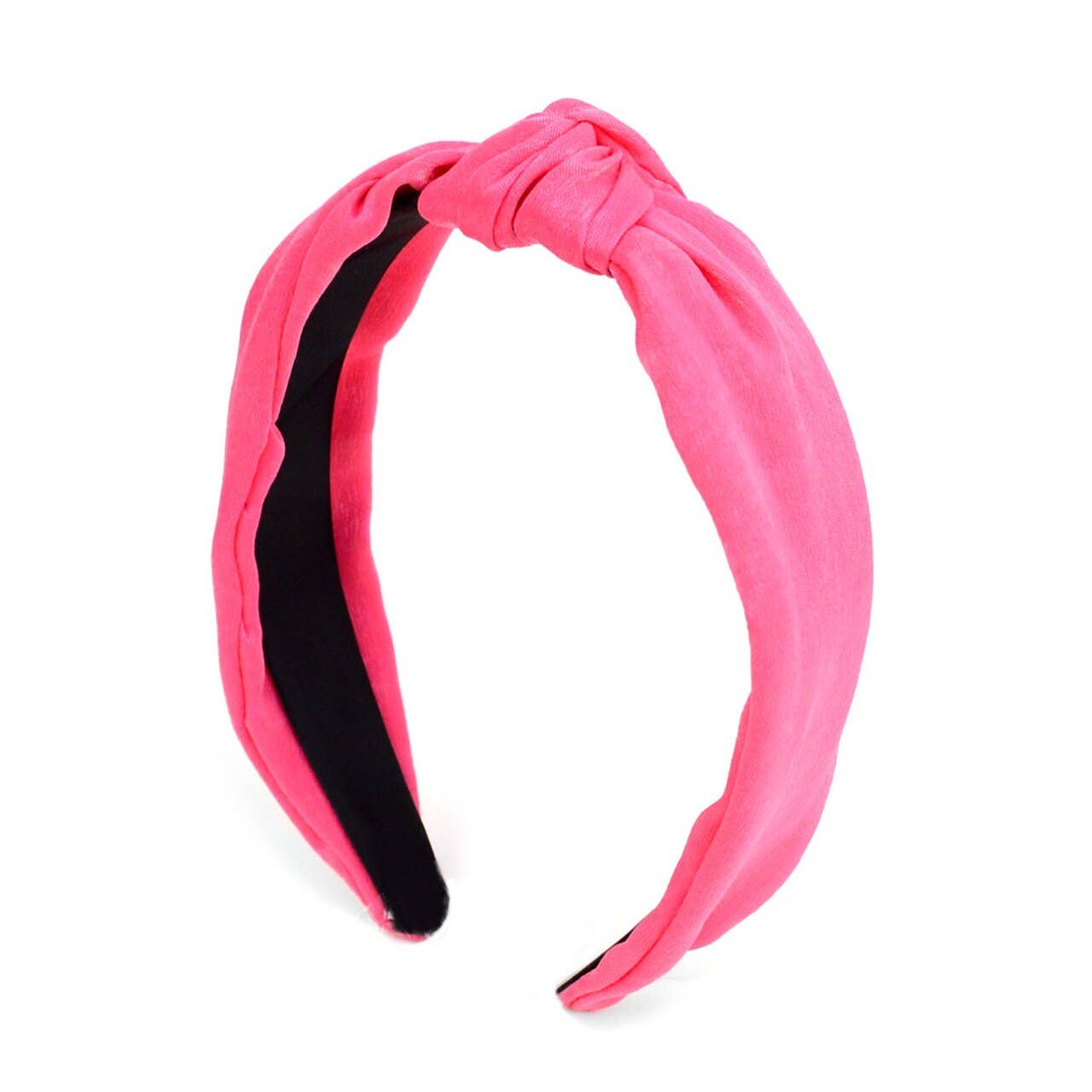 Selini New York - Wholesale Fashion Headband - Women's - Solid Color "C" Shaped Head Band0