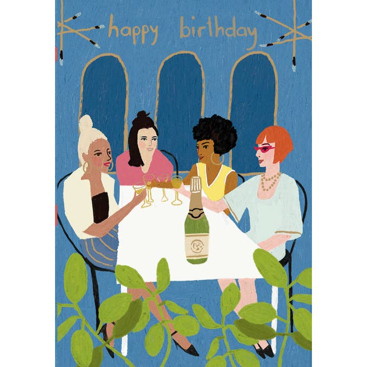 Girls Celebrate Birthday Card - GCN 394 for wholesale by Roger La Borde