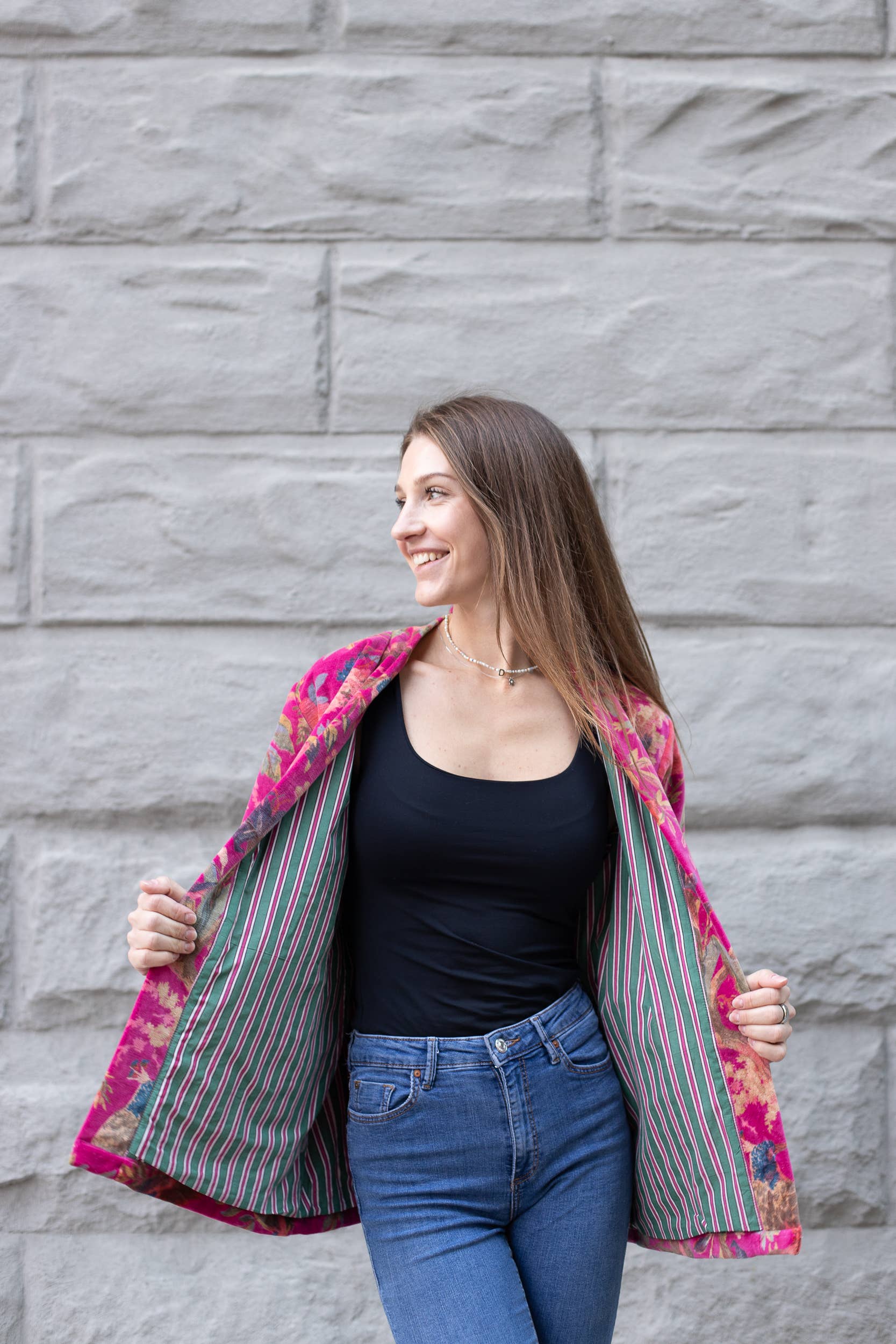 VIKOLINO - Venta al por mayor Kimono - Mujer - Chaqueta corta de terciopelo estilo kimono17