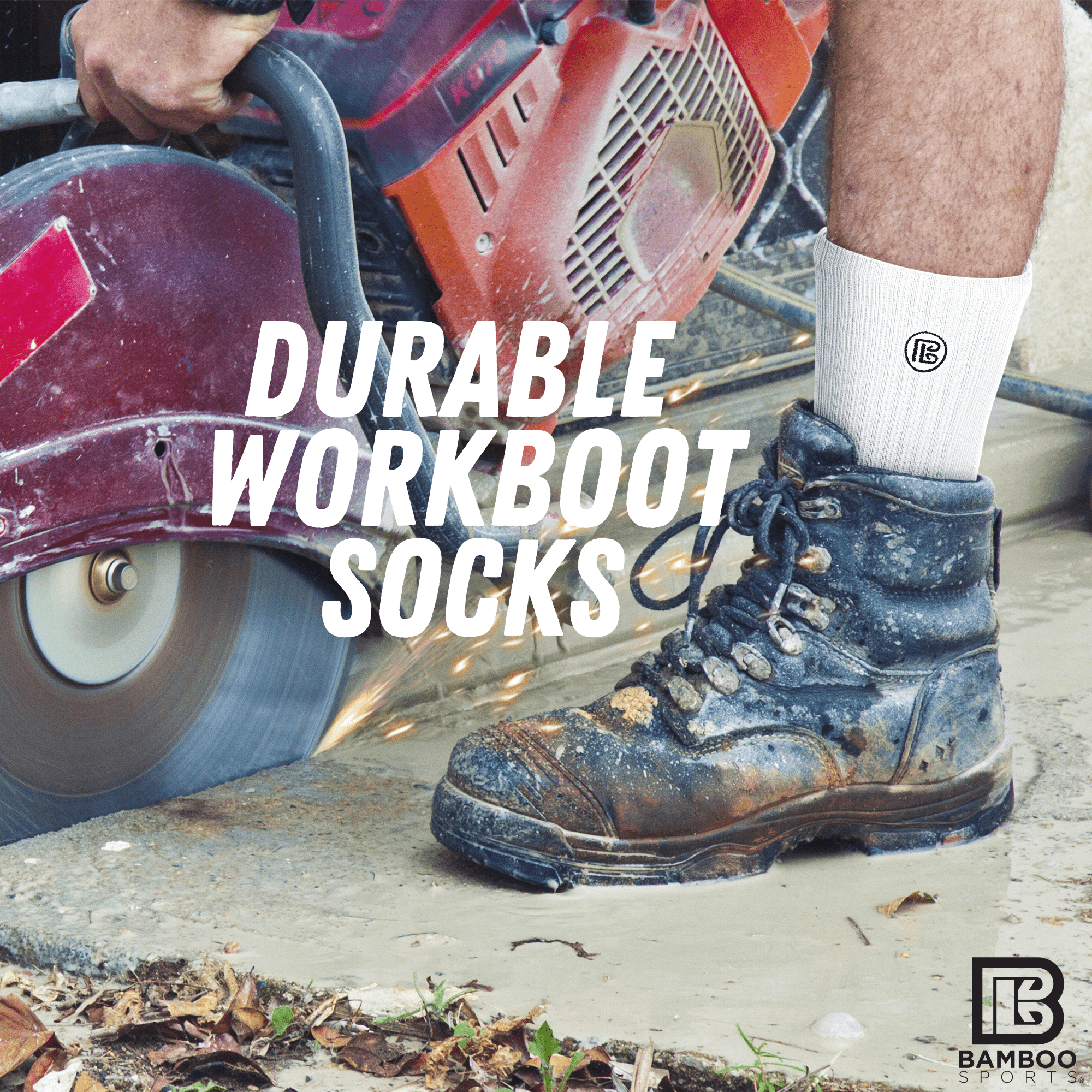 Bamboo Sports - Vendita all'ingrosso Calzini - Uomo - Calzini Premium Bamboo Rayon Crew56