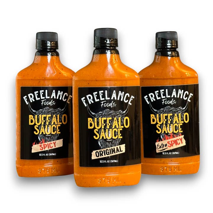 Freelance Foods - Wholesale Hot Sauce - Buffalo Sauces - Small Batch Sauce - Bold Buttery Flavor 3