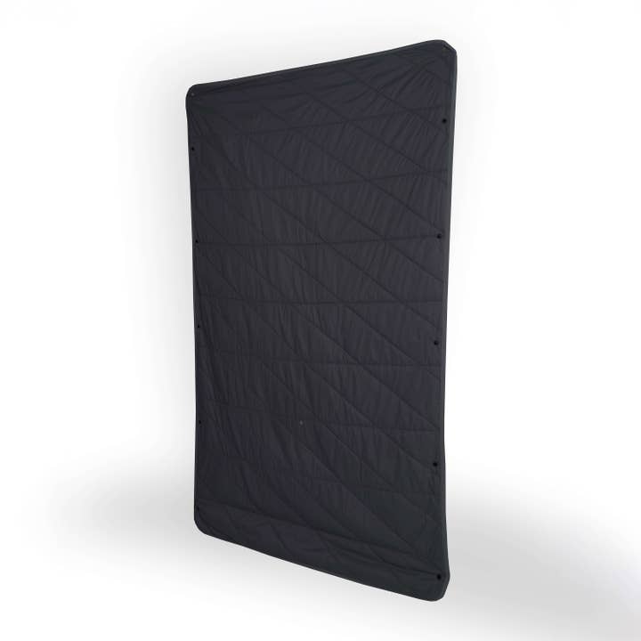 Gravel - Wholesale Travel Blanket - Layover™ Travel Blanket - Insulated & Packable | Black1