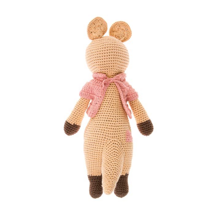 Hands Craft - Wholesale Doll - Kids - Handmade Crochet Doll: Karo Standing
