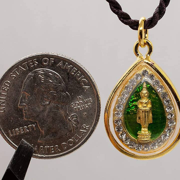 Artschatz LLC - Vendita all'ingrosso Collana con ciondolo/pendaglio - Buddha di compleanno della settimana - mercoledì - con collana1