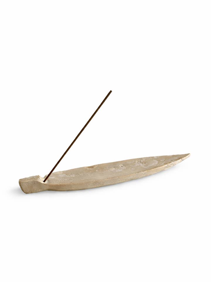 Porta-Incenso de Travertino Drift por atacado de Bursera