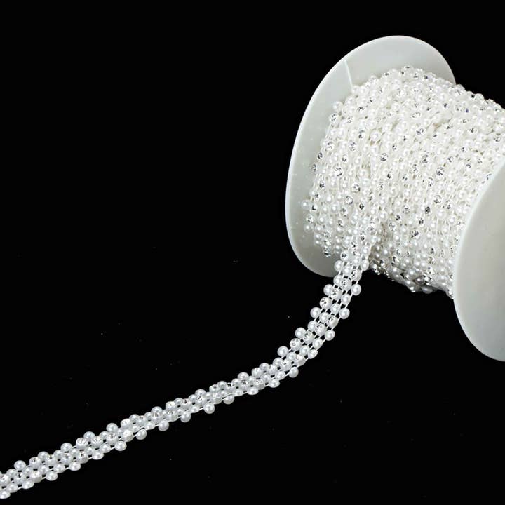 Portofino International Trading, USA - Wholesale Craft Supplies - Pearl and Rhinestone Trim