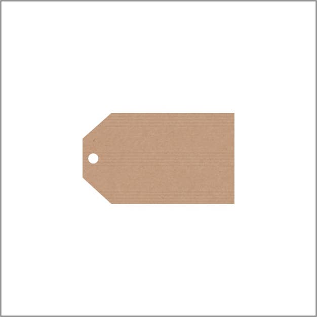 Mini Art Products - Wholesale Gift Tag Label - Small Price Card - 500 pieces