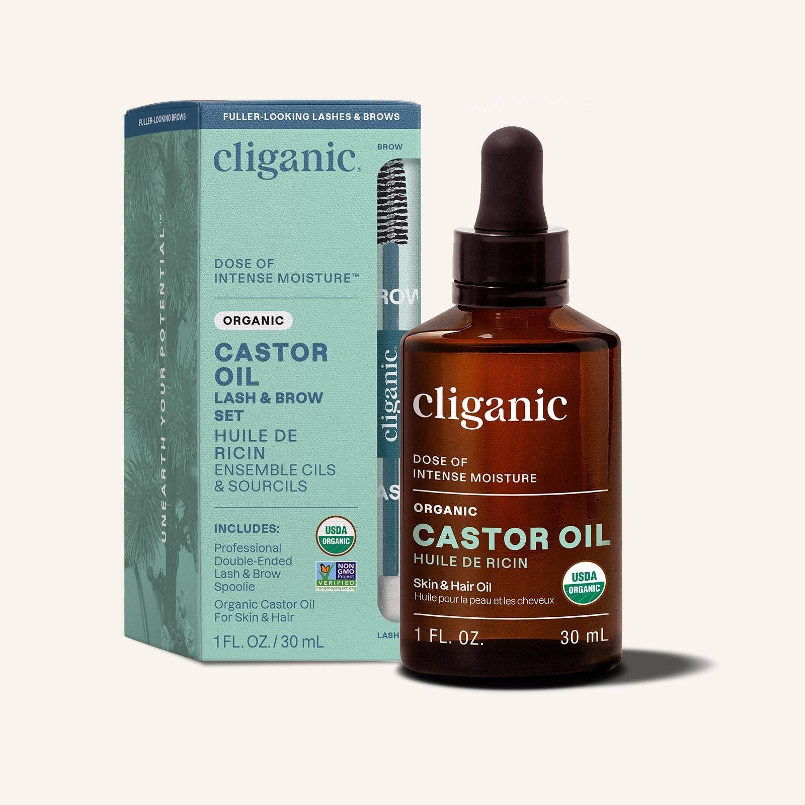 Cliganic - Wholesale Bath/Body Oil - Organic Castor Oil0